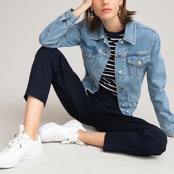 La Redoute Collections Röhrenhose in 7/8-Länge