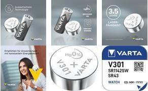 Produktbild Varta V 344 - Batterie SR42 - Silberoxid - 100 (1 Stk., SR42, 100 mAh)