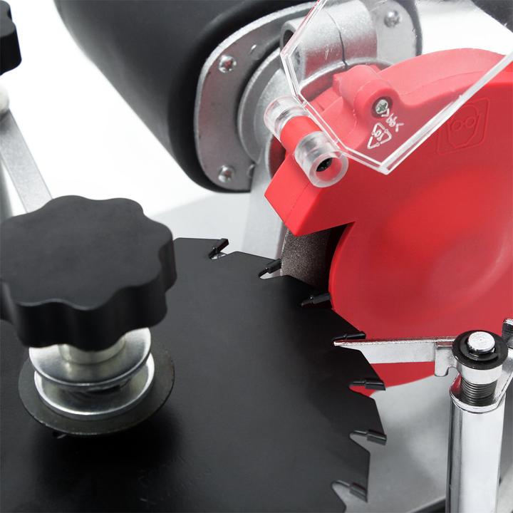 Actual product image Wiltec Circular Saw Blade Sharpener 110W 230V, portable (Saw blade sharpener, 110 W)