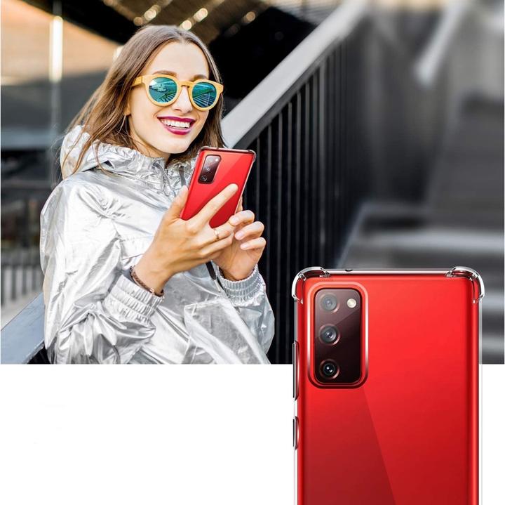 Actual product image Screenguard Crystal Clear Case Bumper (Samsung Galaxy S20 FE)