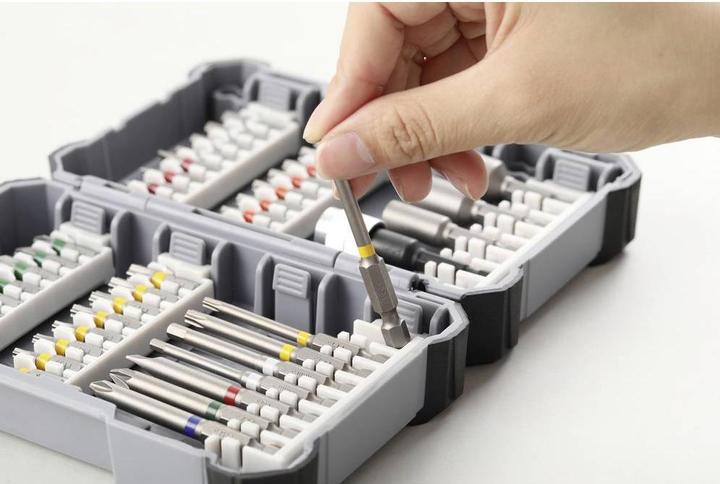 Produktbild Bosch Professional Zubehör Schrauberbit-Set, 45-teilig (Kreuz Phillips PH 1", Kreuz Phillips PH 2", Kreuz Phillips PH 3", Sechskant (hexagonal) 6", Kreuz Pozidriv PZ 1", Kreuz Pozidriv PZ 2", Kreuz Pozidriv PZ 3", Sechskant (hexagonal) 3", Sechskant (hexagonal) 4", Sechskant (hexagonal) 5")
