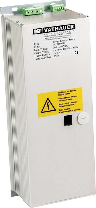 Produktbild MSF Vathauer MSF-Vathauer Antriebstechnik Rückspeiseeinheit ERS 5 kW 3phasig 580 V