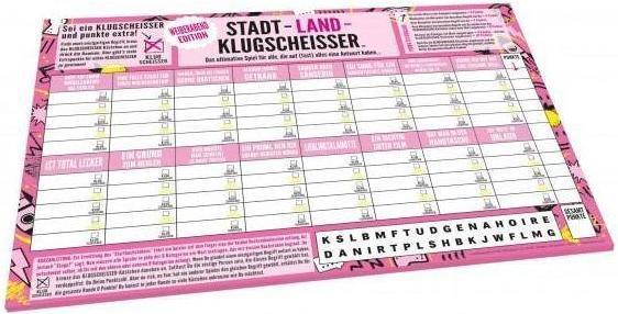 Actual product image Stadt-Land-Klugscheisser - Women's Evening Edition (German)