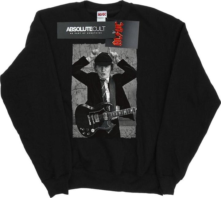 Immagine prodotto AC/DC Angus Young Distressed Photo Felpa Ragazzi (128)