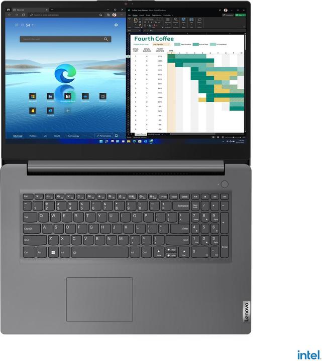 Produktbild Lenovo V17 Gen 4 (17.30", Intel Core i7-1355U, 16 GB, 512 GB, DE)