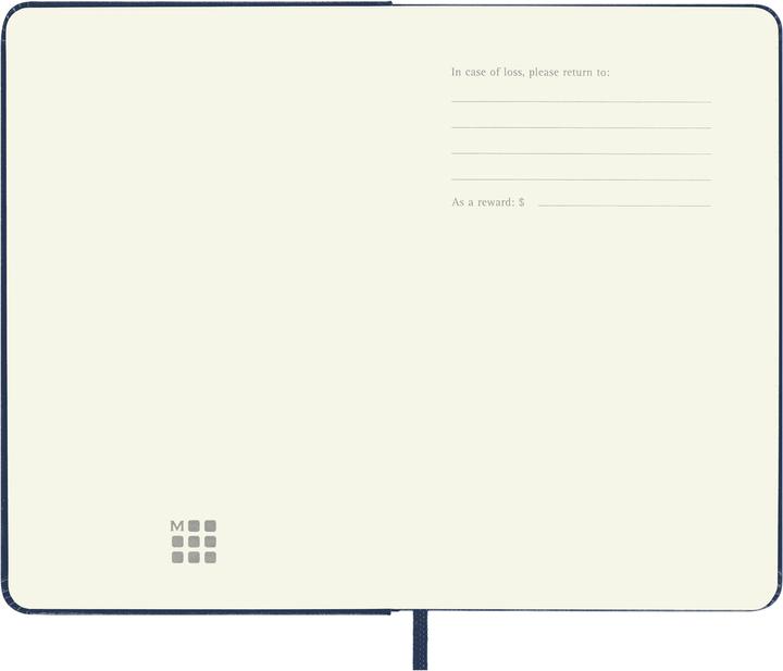Productafbeelding Moleskine 12 maanden weekkalender 2025, pocket/A6, 1 week = 1 pagina, rechts gelinieerd (Pocket, A6, Engels)