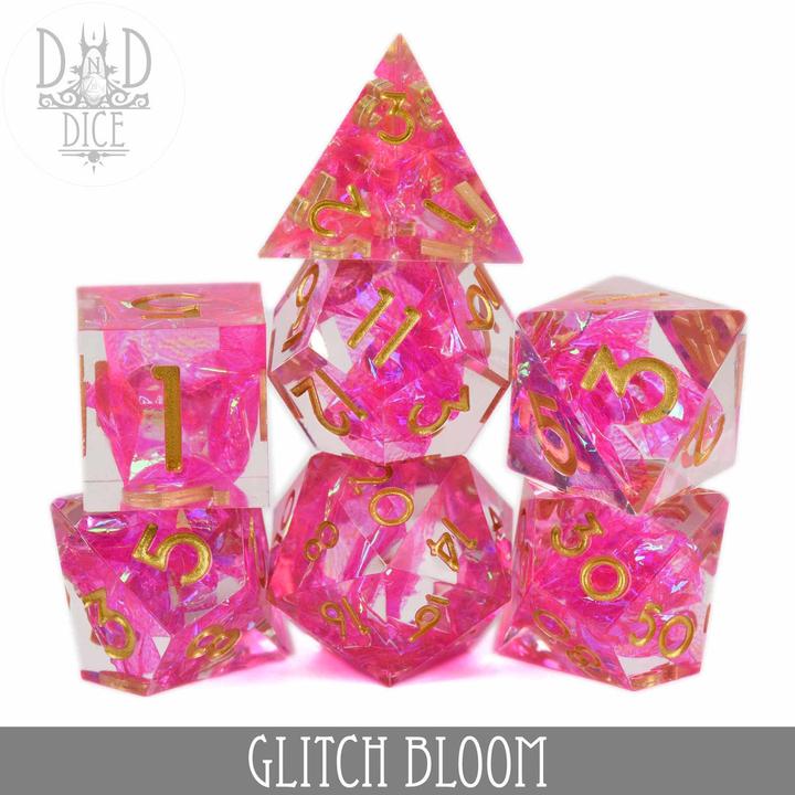 Image du produit DnD Dice Glitch Bloom Handmade Dice Set