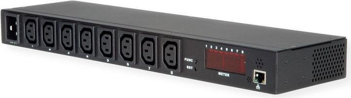 Produktbild Value 19.99.3420 Stromverteilereinheit (PDU) 8 AC-Ausgänge 1U Schwarz
