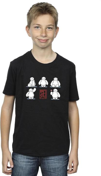 Actual product image Disney Boys Big Hero 6 Baymax Many Poses T-Shirt (140, 146)