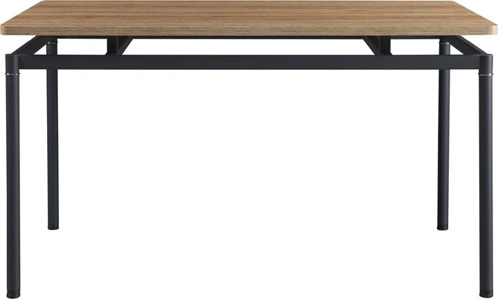 Actual product image En.Casa Hemnes dining table for 6 people 140x80 cm oak-look (140 x 80 x 75 cm)