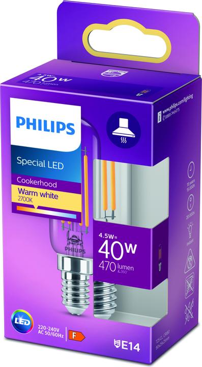 Productafbeelding Philips Lamp (E14, 4.50 W, 470 lm, 1 x, F)