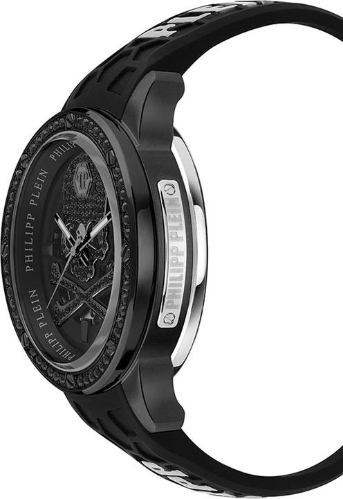 Actual product image Philipp Plein PWUAA0423 Hyper Sport Automatic Mens Watch 46mm 5ATM (Analogue wristwatch, 46 mm)