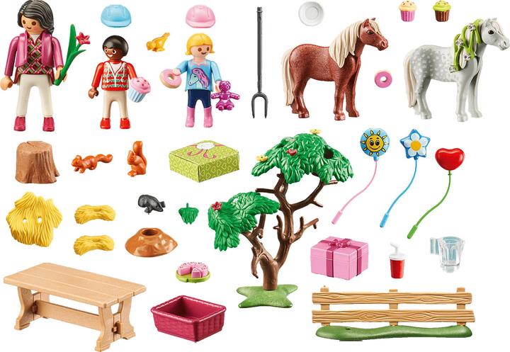 Image du produit Playmobil Anniversaire d'enfant au poney (70997, Playmobil Country)
