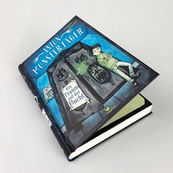 Actual product image Anton Monsterjäger - Ein Traum auf der Flucht (German, Luisa Fox, Sabine Mielke, 2022)