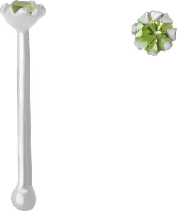 Actual product image Bijouteria Nose piercing (Crystal, Silver 925)
