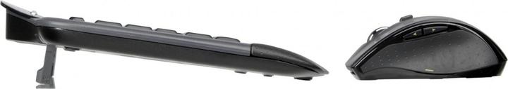 Produktbild Logitech Kabellose Tastatur+Maus MK710 schwarz im Einzelhandel (DE, Kabellos)