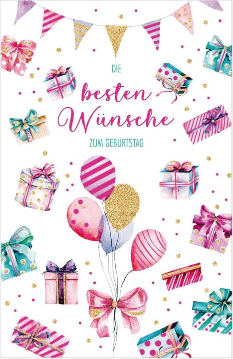 Immagine prodotto Susy Card Biglietto di compleanno Regali 11 x 17 cm (1 pz.)