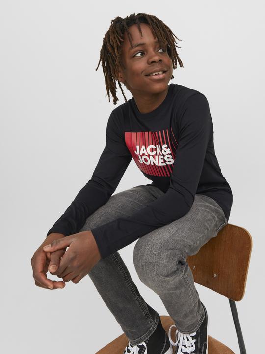Actual product image Jack & Jones Jjecorp Logo Tee Play Ls O-Neck Noos Mni (104)