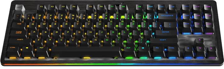 Produktbild Mountain Everest Core TKL Tastatur - MX Silent Red, ISO, DE-Layout (DE, Kabelgebunden)