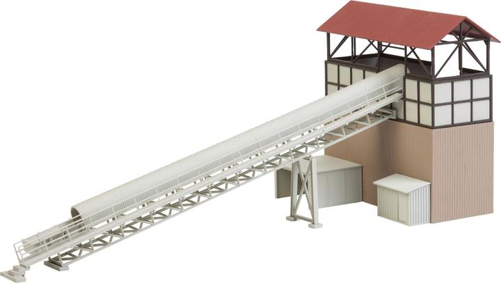 Image du produit Faller La gravière en plusieurs parties, composée d'un silo de stockage avec colombage d'acier pour l'entre