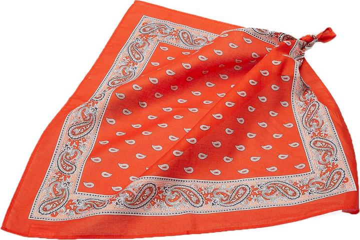 Actual product image F. Blumer & Cie Glarner Tüechli Classic, 50 x 50 cm, orange
