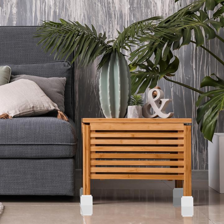 Immagine prodotto Relaxdays Set di 4 Rialzi per Mobili, Sedie