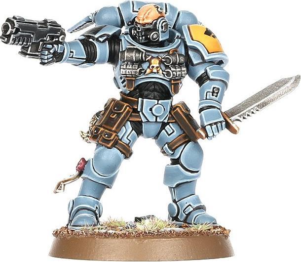 Immagine prodotto Games Workshop Warhammer 40.000 - Pattuglia di combattimento dei Lupi Spaziali (Materiale sintetico)