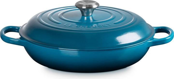 Le Creuset Signature (30 cm, Bräter + Schmortopf, Gusseisen)