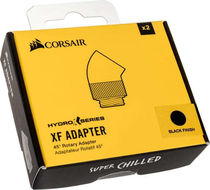 Actual product image Corsair Hydro X Series 45° XF Adapter 2-pack