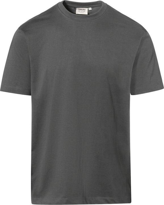 Actual product image Hakro Men's T-Shirt "Heavy" 293 graphite Size XL (XL)