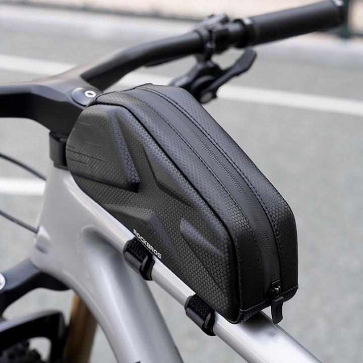 Produktbild Rockbros Bike Bag, Rigid, Frame, Top Tube, 1.4l - Black (1.40 l, Rahmentasche)