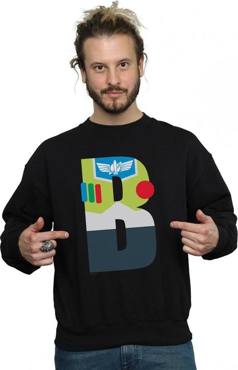 Immagine prodotto Disney Alphabet B Is For Buzz Lightyear Felpa Uomo (S)