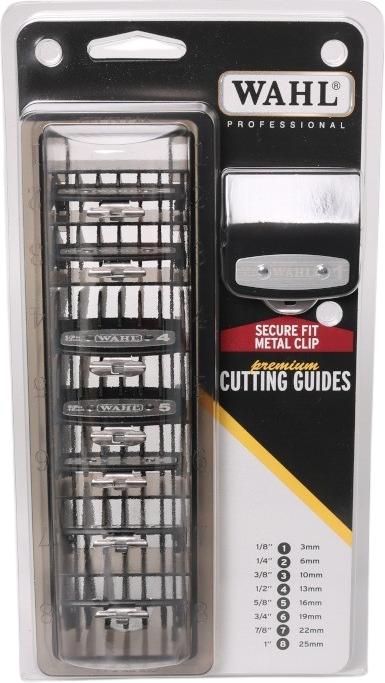 Image du produit Wahl Set de peignes à monter Premium 8 pièces 3-25mm, boîte de rangement incluse (8 x)