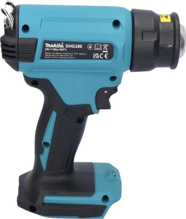 Actual product image Makita DHG 180 M1 Battery hot air gun 18 V 550 °C + 1x battery 4.0 Ah - without charger