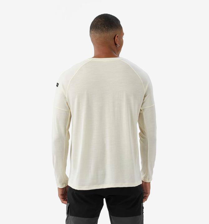 Image du produit Simond T-shirt manches longues en laine mérinos homme, Merino Resist undyed (S)