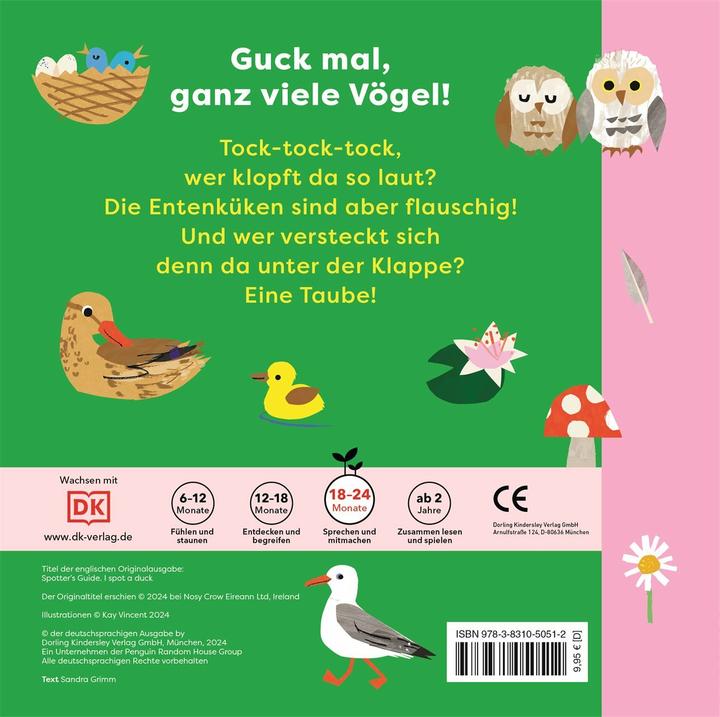 Produktbild Mein erstes Natur-Entdeckerbuch. Da! Eine Ente (Deutsch)