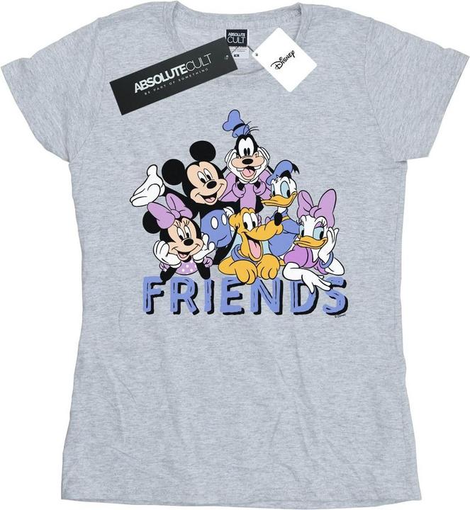 Actual product image Disney Womens/Ladies Classic Friends Cotton T-Shirt (L)