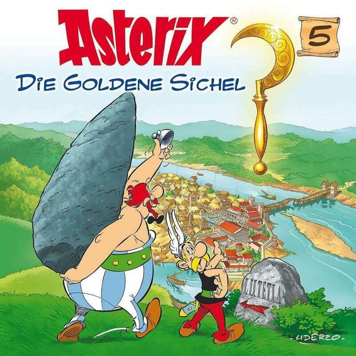 Actual product image Asterix - CD. Radio plays / 05: Asterix - The golden sickle (René Goscinny, Albert Uderzo, German)