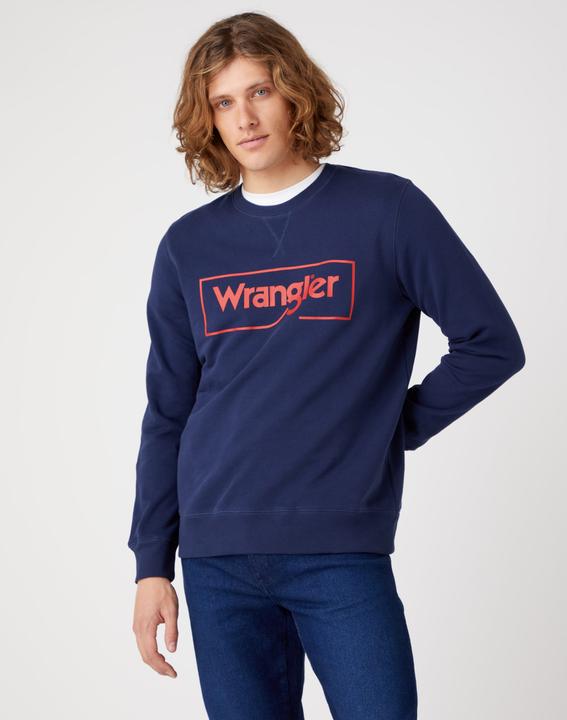Produktbild Wrangler Frame Logo Crew (M)