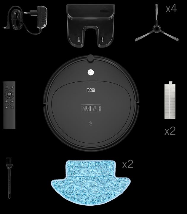 Actual product image Teesa Vacuum cleaner SMART VAC cleaning robot 2 (Robot vacuum)