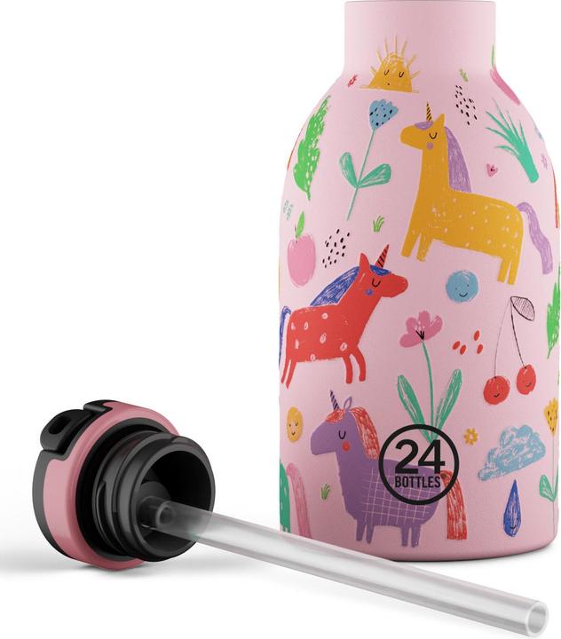 Produktbild 24 Bottles Thermosflasche Clima 330 ml, Mehrfarbig/Rosa, Magic Friends (0.33 l)