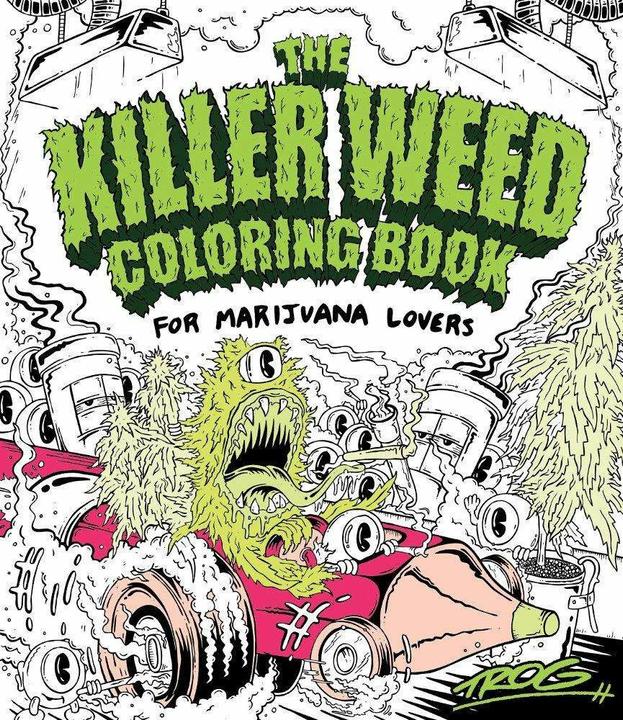 Actual product image The Killer Weed Colouring Book (English, Trough, 2017)