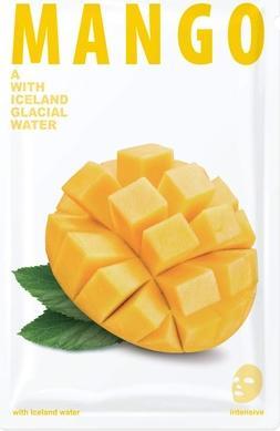 She’s Lab Blue Dot - With Iceland Glacial Water Mask In Mango