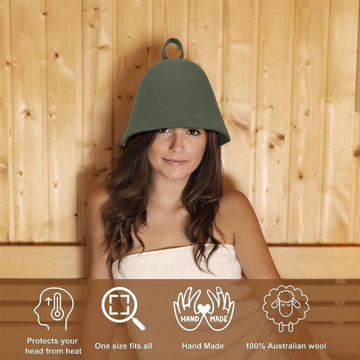 Actual product image Flammifera Sauna hat