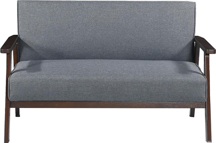 Image du produit En.Casa 2-Sitzer Polstersofa Kinda 121x69x75 cm Grau (2 places)