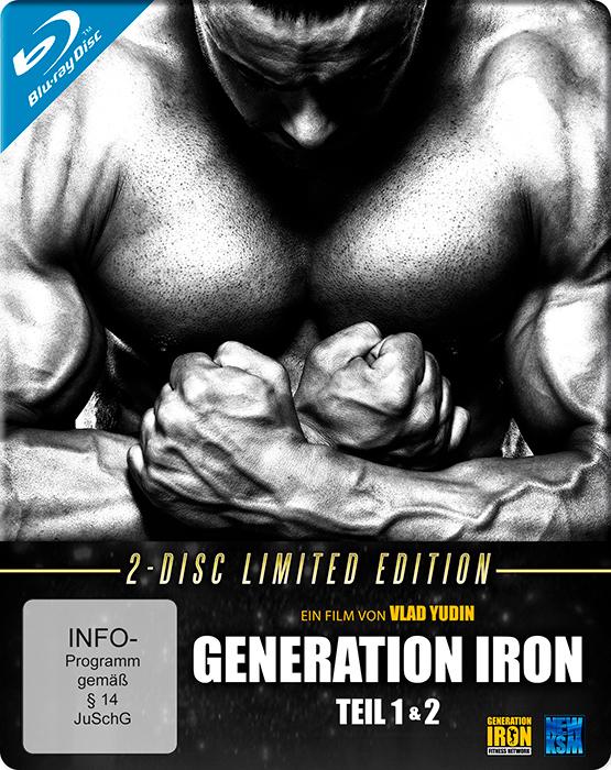 Generation Iron 1+2 - Limited Edition (DVD, 2018, German)