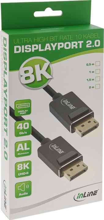 Image du produit InLine Câble DisplayPort 2.0 (2 m, DisplayPort)