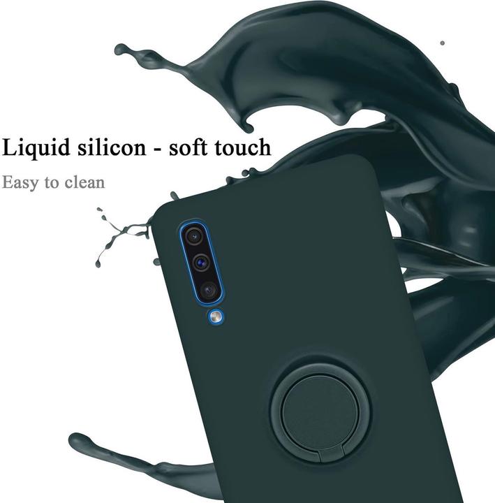 Actual product image Cadorabo Bumper TPU Liquid Ring Silicone Case (Samsung Galaxy A30s, Samsung Galaxy A50s)