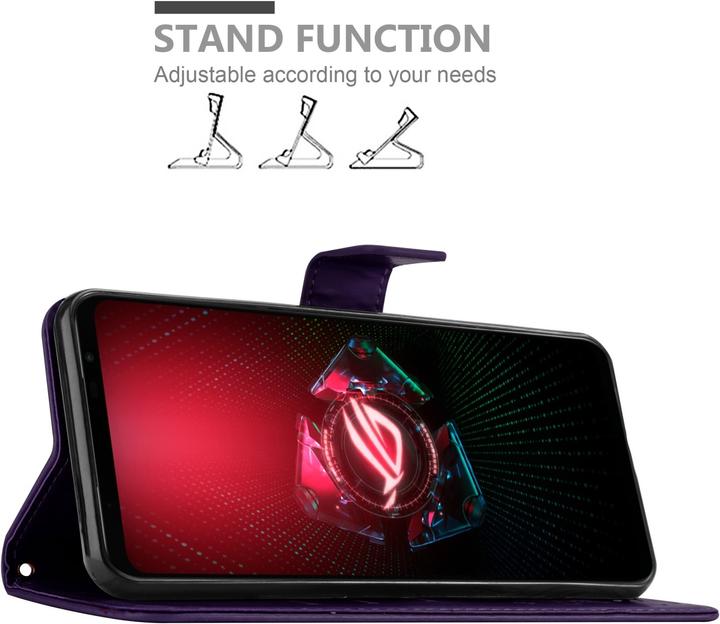 Image du produit Cadorabo Housse Flower Book (Asus ROG Phone 5)
