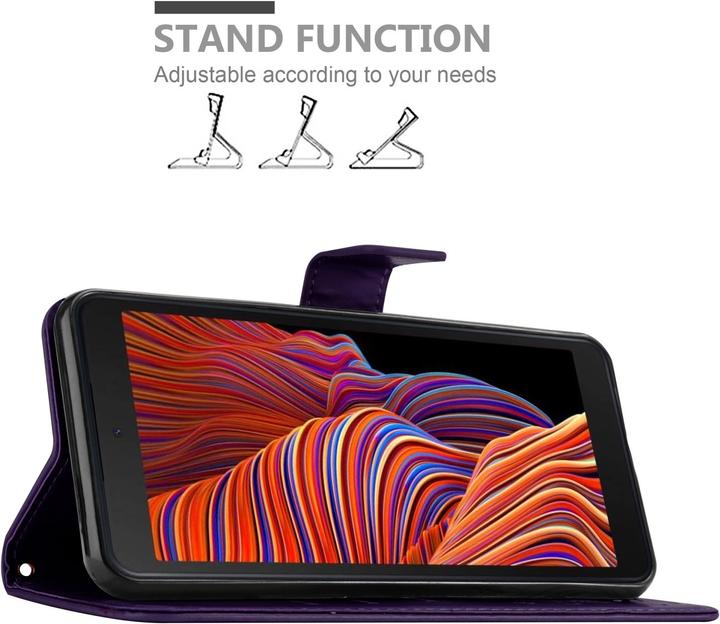 Immagine prodotto Cadorabo Custodia Flower Book (Samsung Galaxy Xcover 5)